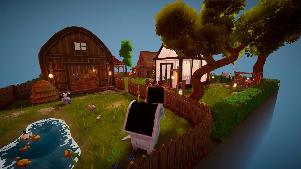 农村小院的温馨角落