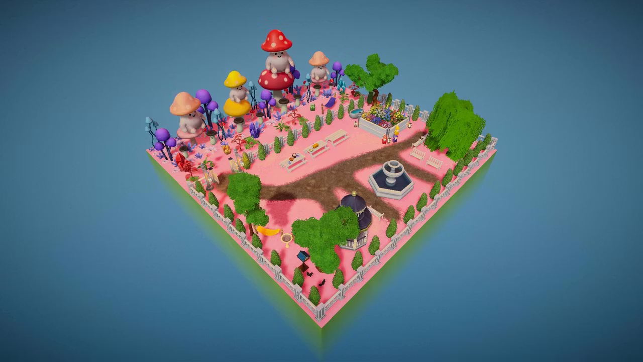 浪漫满地的蘑菇乐园