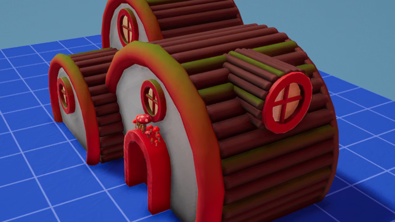 蘑菇小屋温馨家园