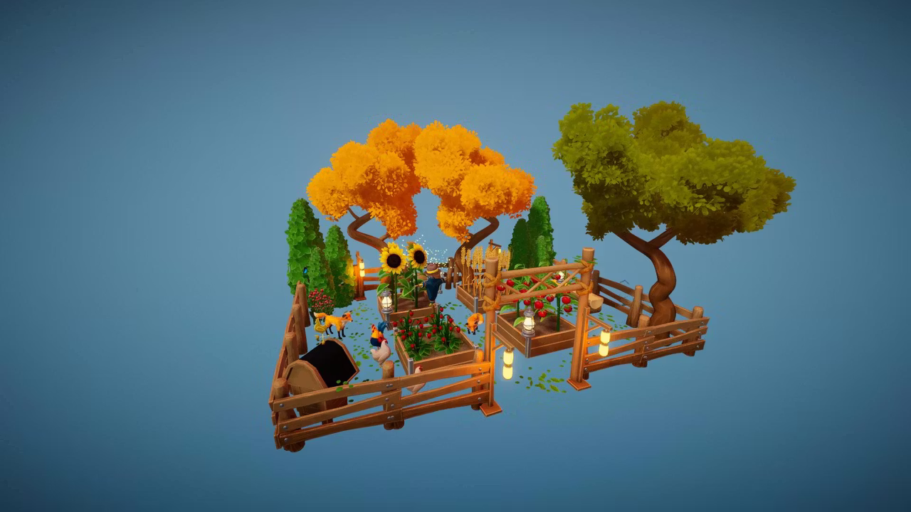 蔬菜田地小清新