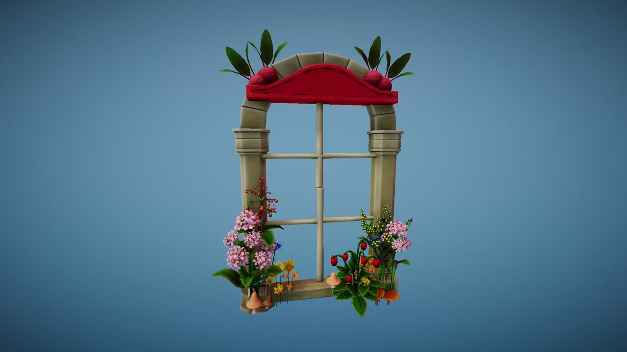 冬日温馨窗台装饰