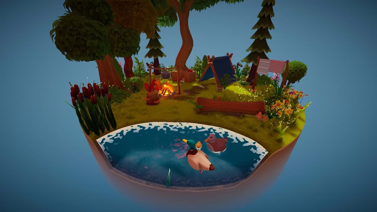 森林野营小天地