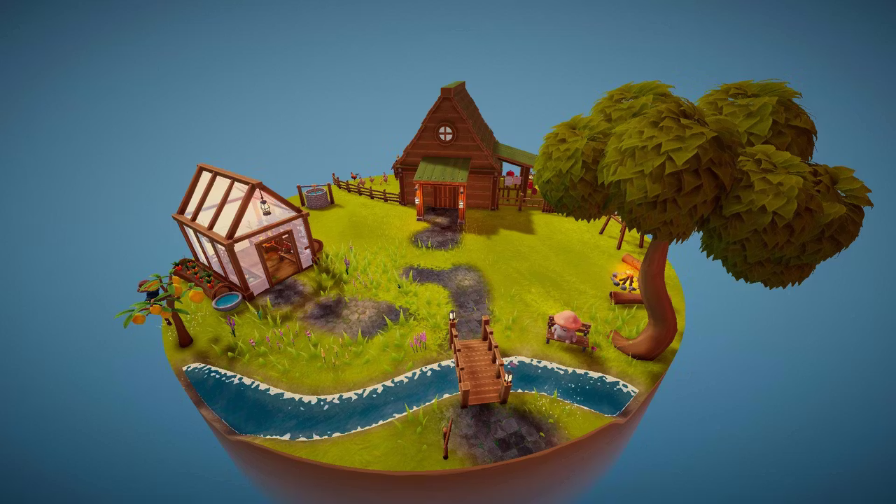 温馨小屋治愈系住宅