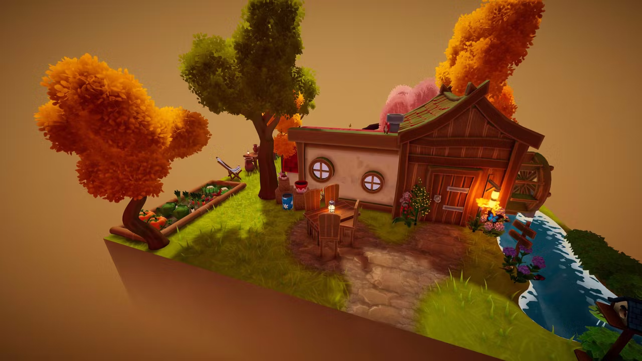 温馨复古木质小屋