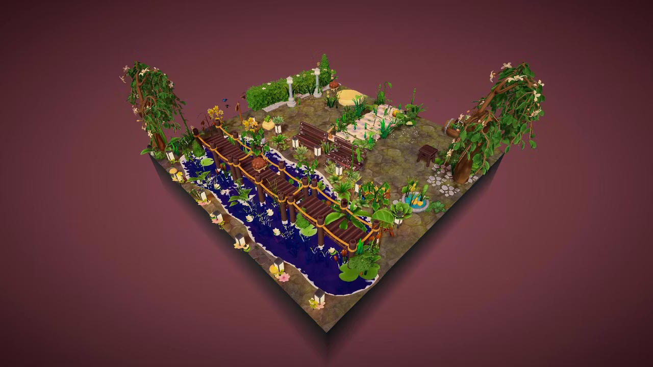 暗夜河边的温馨角落