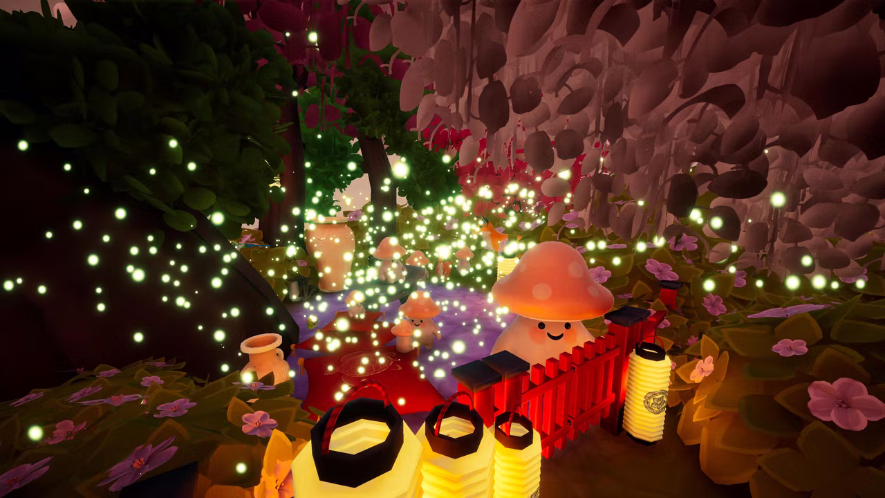 粉色花园的秘密角落