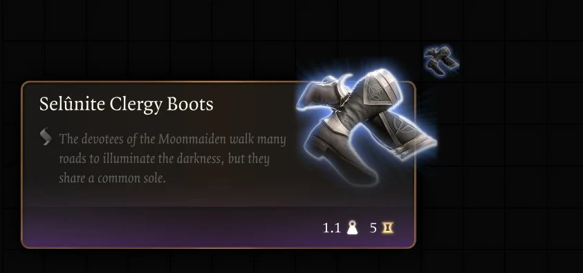 塞伦的服饰 (Vestiments of Selune)