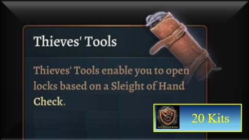 盗贼工具（20套） (Thieves’ Tools (20 Kits))