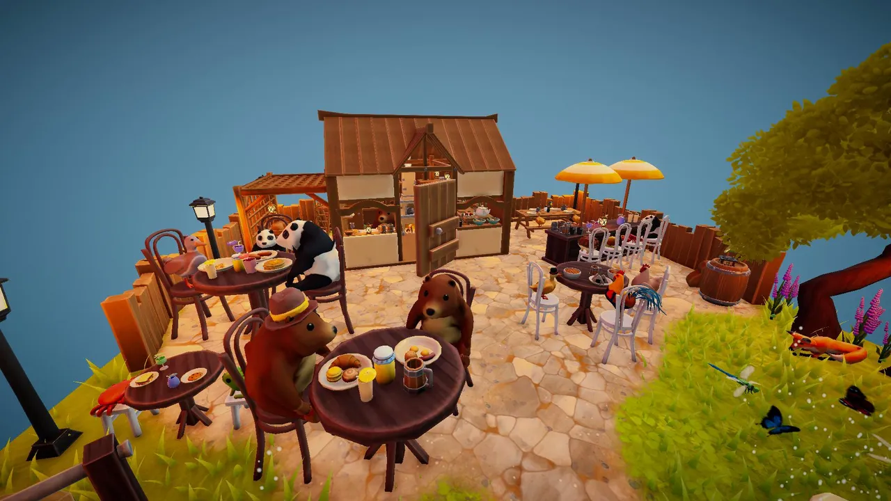 动物们的温馨咖啡吧