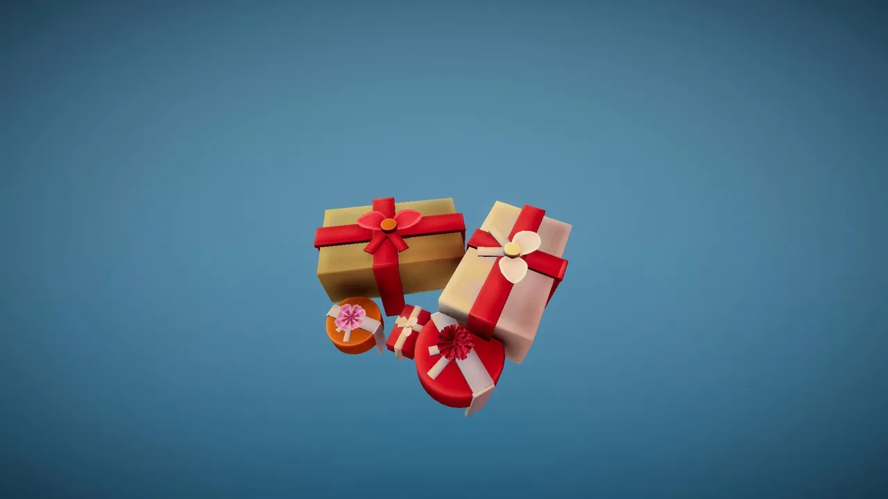 复古优雅的礼物盒