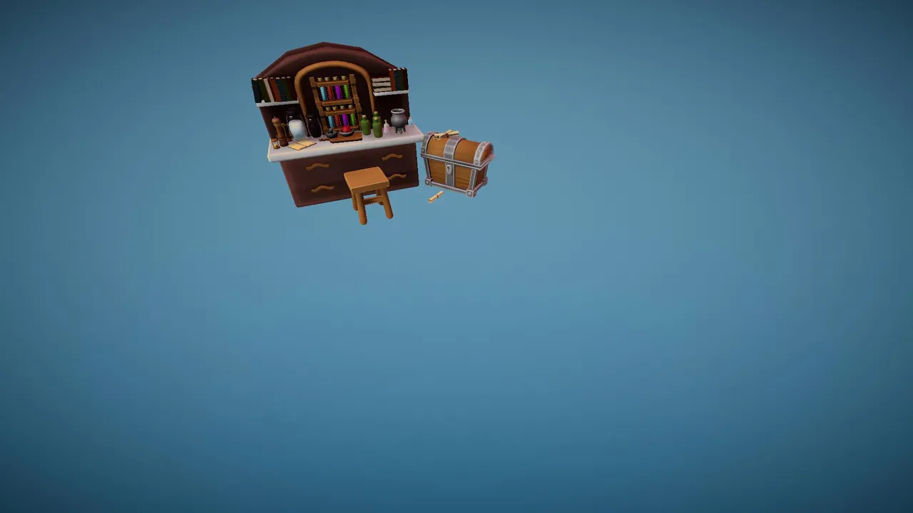 小魔女厨房篮子模组