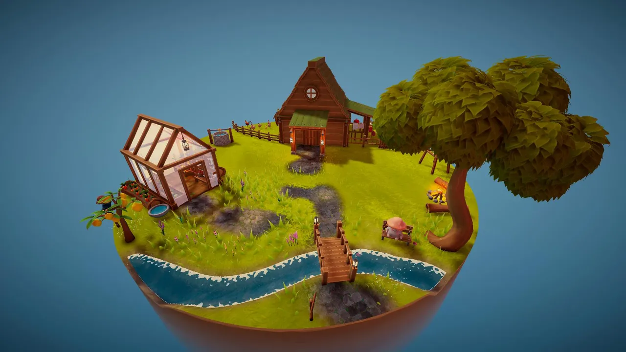 温馨小屋治愈系住宅