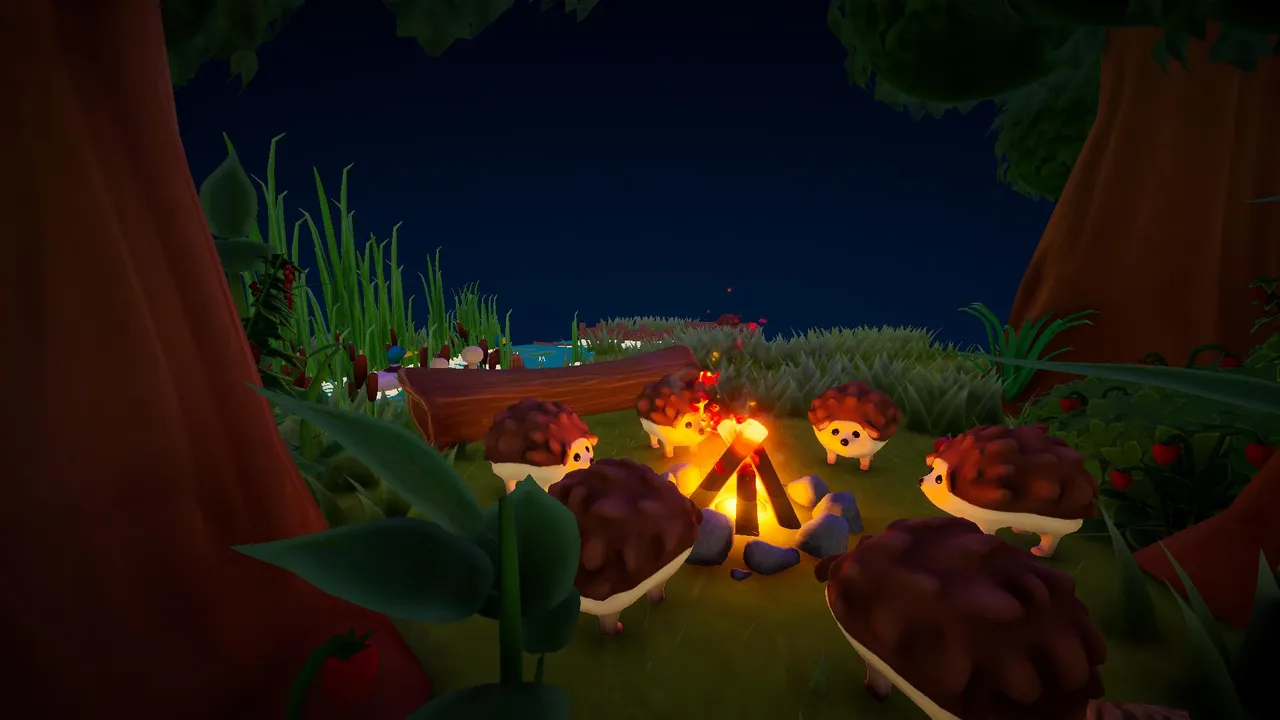 篝火旁的秘密会议