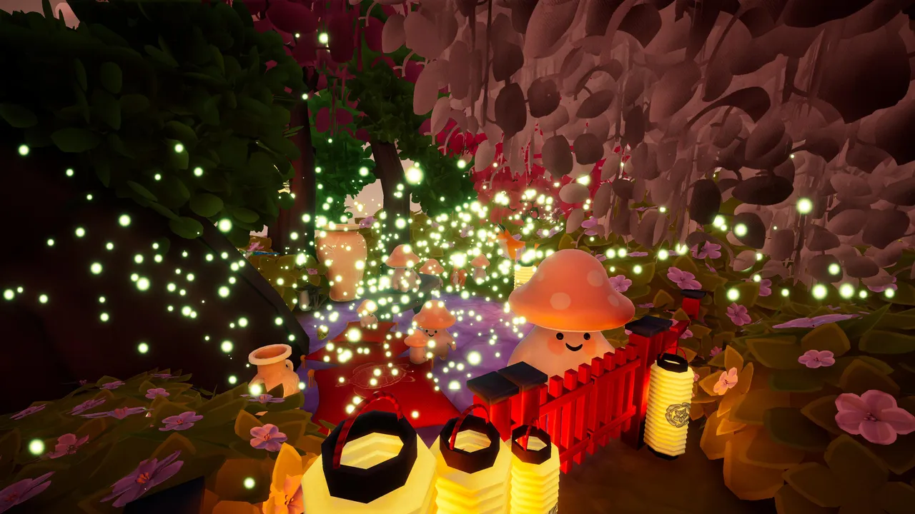 粉色花园的秘密角落