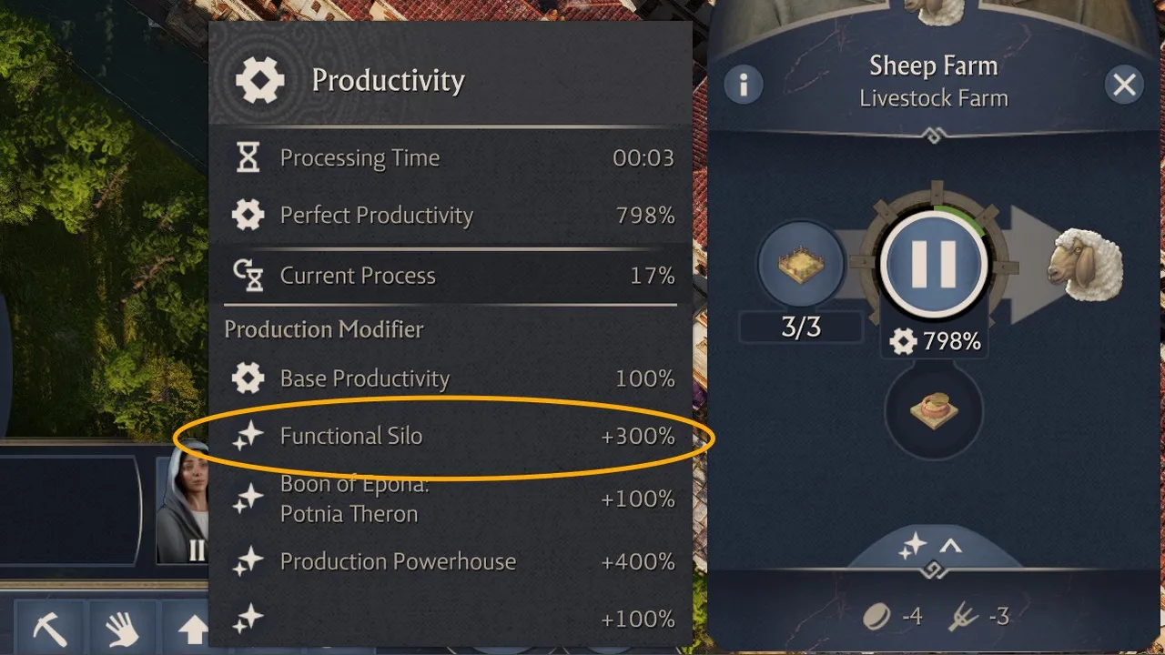 粮食丰收：谷仓产能强化模组