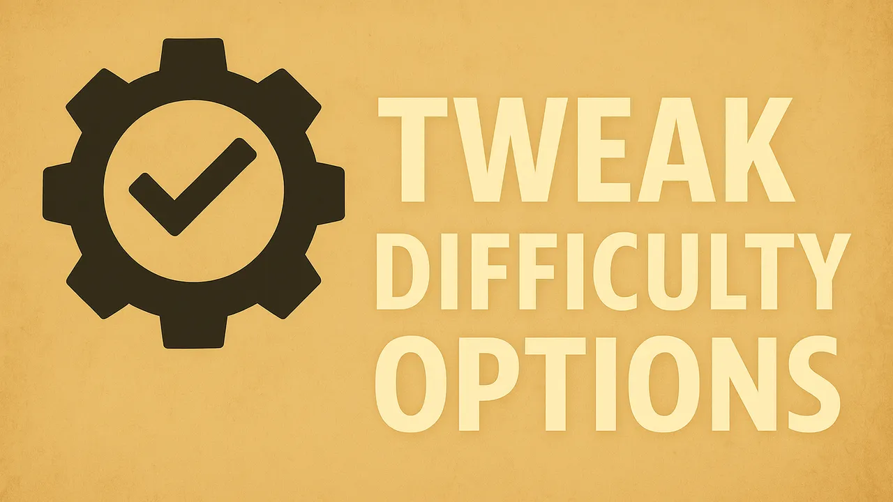 纪元117：个性化难度选项调优模组