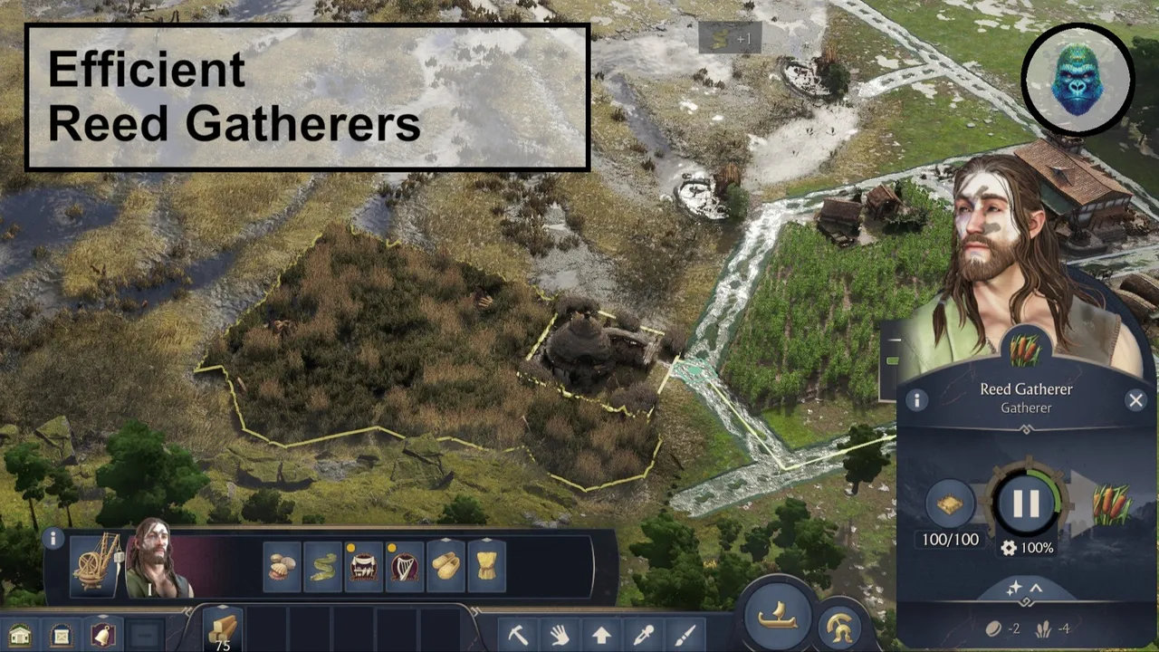 高效芦苇采集者：罗马帝国资源管理模组